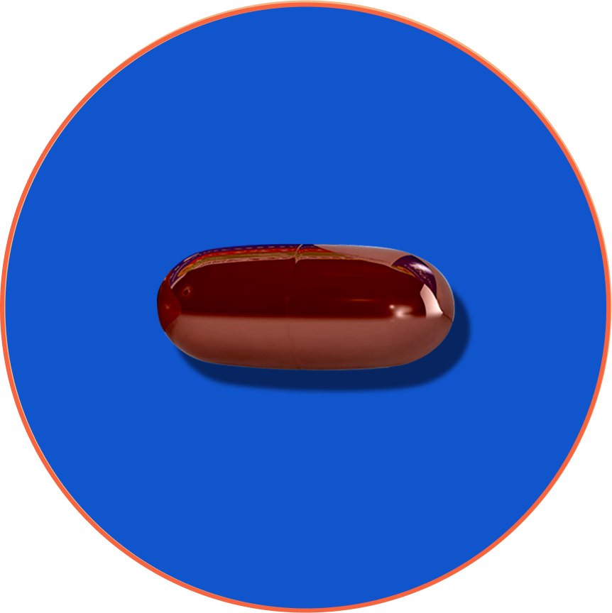 One capsule of the PreserVision AREDS 2 CoQ10